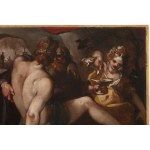 Bohemian Mannerist Master, 17th Century, Lot and His Daughters