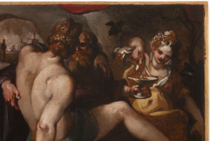 Bohemian Mannerist Master, 17th Century, Lot and His Daughters