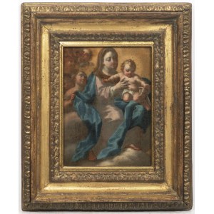 Sebastiano Conca, also known as ‘Il Cavaliere’ 1676/80 - 1764 , attributed to, THE MADONNA WITH THE CHILD JESUS AND ANGELS