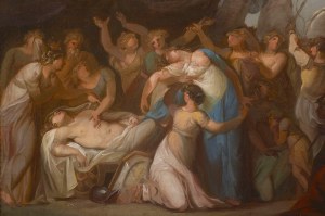 European Master, 18th Century, Lamenting the Death of Hector  