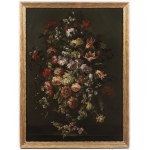 Margherita Cafei (c. 1650-1710) . Attributed, A Pair of Still Lifes with Flowers