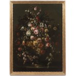 Margherita Cafei (c. 1650-1710) . Attributed, A Pair of Still Lifes with Flowers