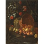 European School, 18th Century, A Still Life with a Basket of Fruit