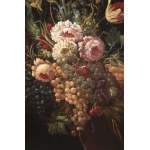 Bohemian / Southern German Master , Late 17th / Early 18th Century, Still Life of Flowers and Fruit