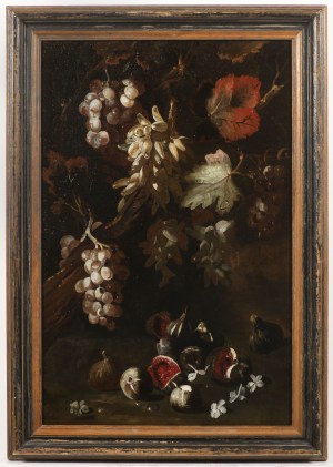 Bartholomeo Spadino the Younger, (1696 - 1738)-, Pair of paintings FRUIT STILL LIFE