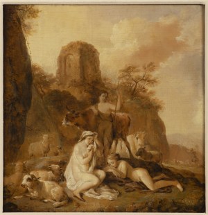Christian Wilhelm Ernst Dietrich, HARMONIC HERDERS' IDYLL WITH NIMPHS