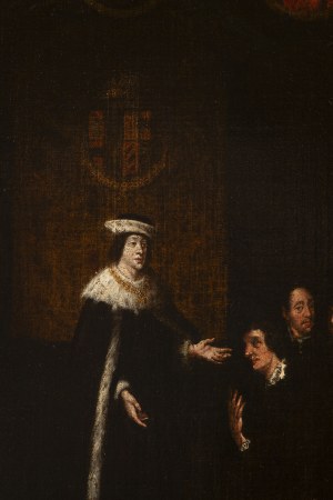 German master of the 17th century, HABSBURG RULER SURROUNDED BY HIS MINISTERS AND DEPUTIES