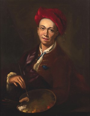 Southern German Master , Late 18th /19 Century., Self-Portrait of an Artist