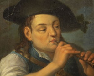 Portrait of a Gentleman, The Flute Player