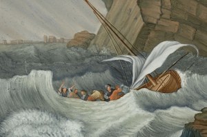 Claude-Joseph Vernet (1714-1789), A Shipwreck on a Rocky Coast
