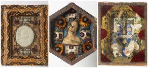 Group of Three devotional art objects