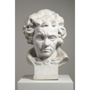 Marble bust of Ludwig van Beethoven