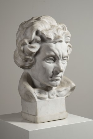 Marble bust of Ludwig van Beethoven