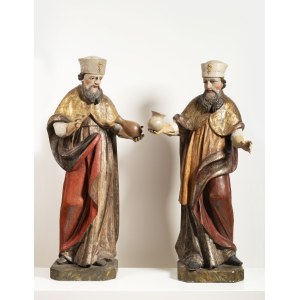 Sculptor of the 18th century, Sculptures St. Cosmas and St. Damian