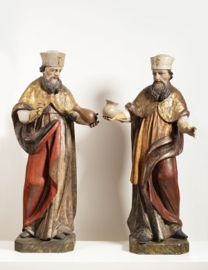 Sculptor of the 18th century, Sculptures St. Cosmas and St. Damian