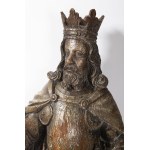 Sculptor circa 1500, Crowned King in Armor