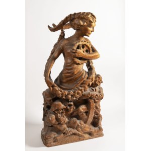 Johannes Obleitner, Forest nymph with ibex horns