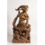 Johannes Obleitner, Forest nymph with ibex horns