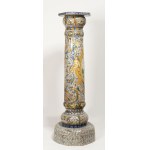 Italian Sculptor,  Italian ceramic column
