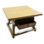 Carver of 18th Century, Trestle table