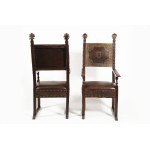 Pair of Italian armchairs 