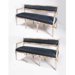 Pair of Italian benches