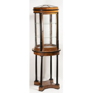 Biedermeier vitrine cabinet