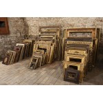 A Collection of 69 Antique Picture Frames
