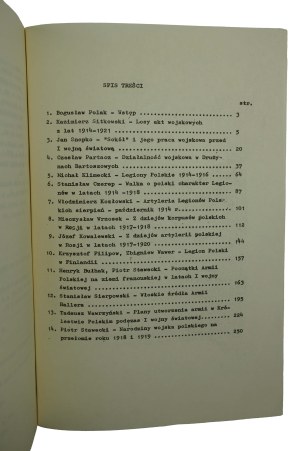POLAK Boguslaw - Polish Army 1914-1922 , volumes I-II, Koszalin 1986