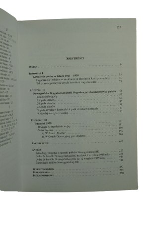 JARZĄBKIEWICZ J., ŁUKOMSKI G. - Nowogródka Brygada Kawalerii 1920-1939, Poznań 2000