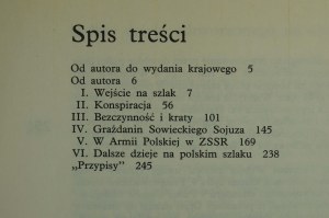 RUDNICKI Klemens - On the Polish Trail. Memories from the years 1939-1947, Ossolineum 1990