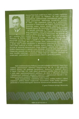 KOSK Henryk P. - Generalicia Polska tom II M-Ż, Supplement , Pruszków 2001