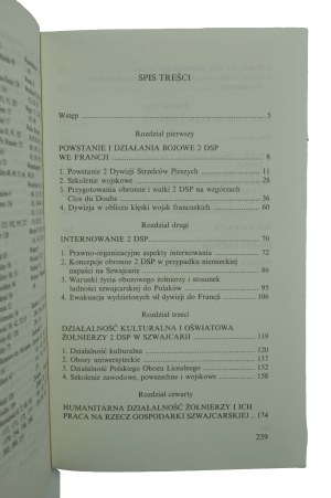 SMOLIŃSKI Józef - 2 Dywizja Strzelców Pieszych (France-Switzerland) , Warsaw 1992