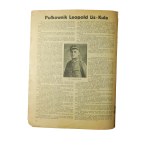 WIARUS numer z dnia 18 marca 1939r., rok X, nr 12, w numerze m.in.: Marszałek E.Śmigły-Rydz, Marszałek J. Piłsudski, płk. Leopold Lis-Kula