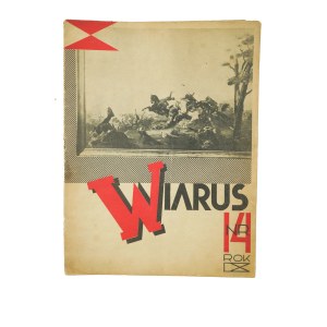 WIARUS numer z dnia 2 kwietnia 1938r., rok IX, nr 14 poświęcony w większości 7 pułkowi ułanów lubelskich z okazji święta pułkowego [przemówienia dowódców, fotorelacje z wydarzeń historycznych, fotografie z J.Piłsudskim, zdjecia z obchodów święta pułkowego
