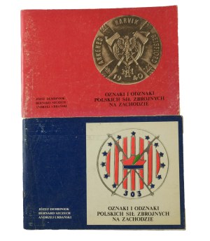 DEMBINIOK J., SZCZECH B., URBAŃSKI A. - Insignia and badges of the Polish Armed Forces in the West , part I-II, Katowice 1984-86