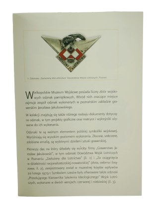 ŁUCZAK Jarosław - Masterpieces of engraving art. Collection of military badges from the atelier of Jarosław Jakubowski from Poznań donated to the collection of the Wielkopolski Military Museum, Poznań 2016
