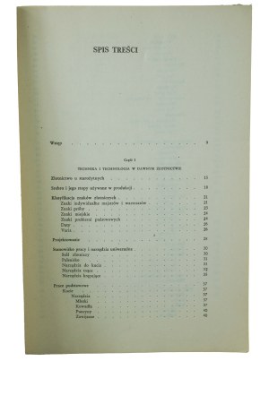 GRADOWSKI Michał - Dawne złotnictwo technika i terminologia, Warszawa 1984