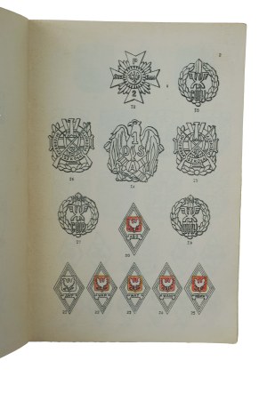 SZCZEPANIEC J., DAŁKIEWICZ J. - Badges of the People's Army of Poland , Gdansk 1979