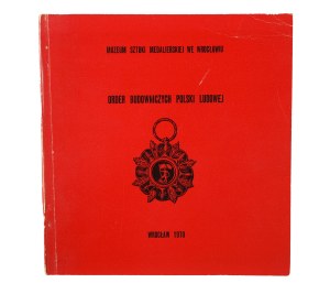 KOWALSKI Marian - Order of Builders of People's Poland established on July 2, 1949, Wrocław 1970