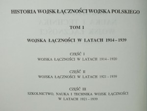 WIŚNIEWSKI Zbigniew - Schooling, science and technology of the communication troops in the years 1921-1939