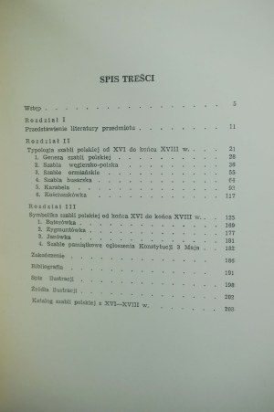 KWAŚNIEWICZ Włodzimierz - Szabla polska od XV do końca XVIII wieku. Sketches on construction, typology and symbolism, Zielona Góra 1988