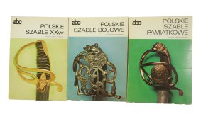 Polish commemorative sabers / Polish combat sabers / Polish sabers of the XXw. - set of 3 booklets from the 