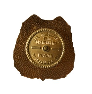 Air Force and Air Defense Orchestra - Poznań, black enamel version for: officers conductors, ensigns and concertmasters, badge