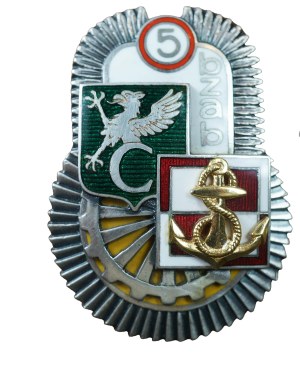 5th Security Battalion - Siemirowice, badge
