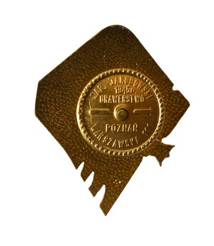 78th Air Defense Missile Regiment - Mrzezyno , officer's version, enamel, badge