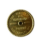 111 Szpital Wojskowy - Poznań , mniejszy rozmiar 25x25mm [standard ma 50x50mm], odznaka