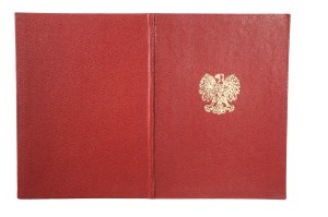 Legitimation Medal for Participation in the 1939 Defensive War , dated March 30, 1983,