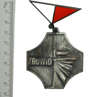 Badge for Meritorious Service to the Union of Fighters for Freedom and Democracy [LARGE SIZE 55x55mm].