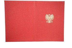 Legitimation of the Knight's Cross of the Order of Polonia Restituta [for a woman] , dated July 2, 1979.